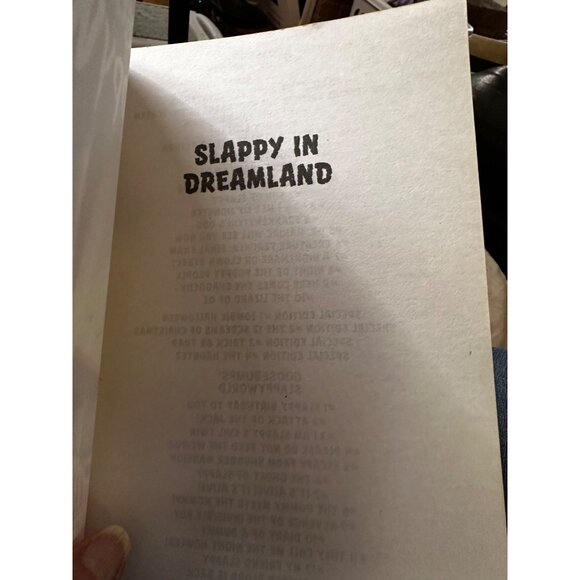 Goosebumps Slappyworld #16 Slappy In Dreamland R.L. Stine Paperback Book Unread - Picture 5 of 10